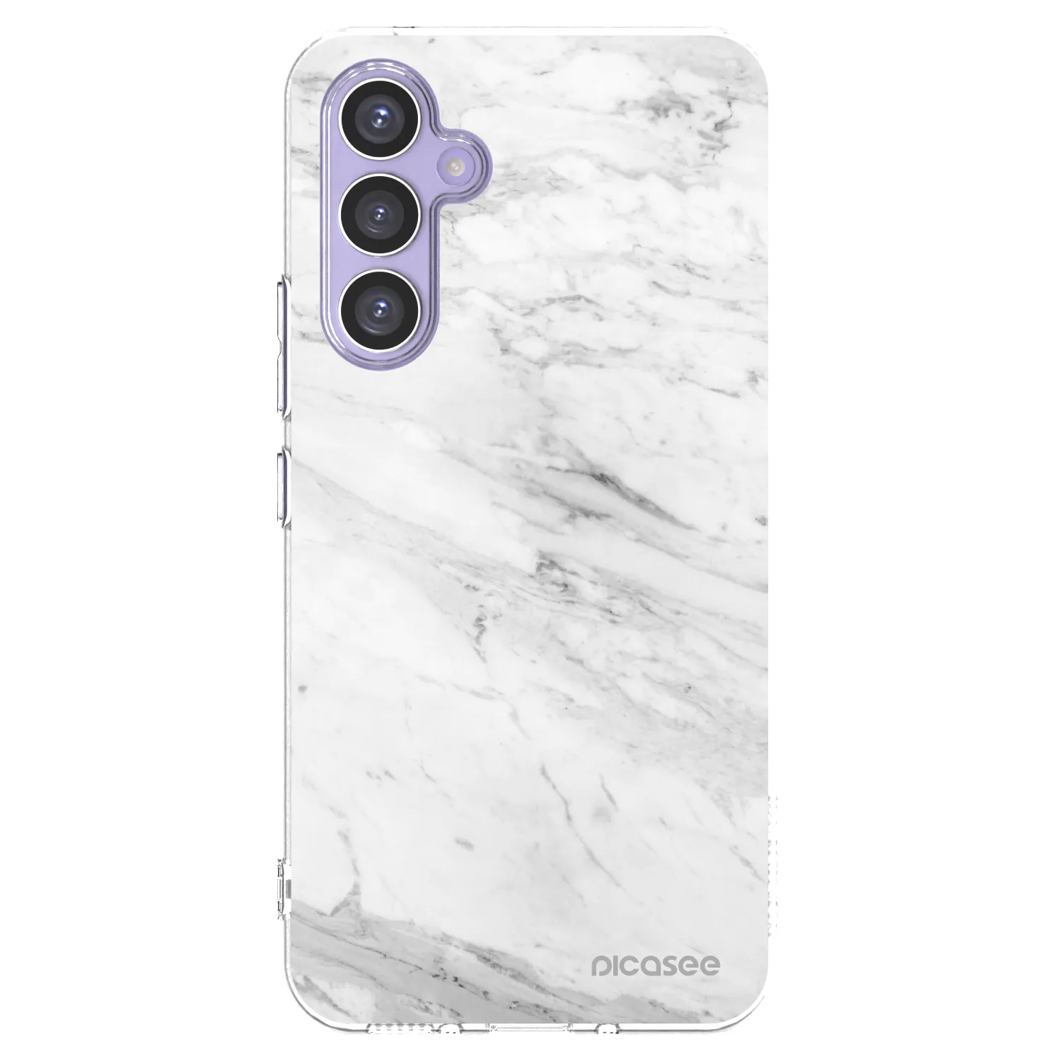 Picasee silikónový prehľadný obal pre Samsung Galaxy A54 5G A546B - White marble