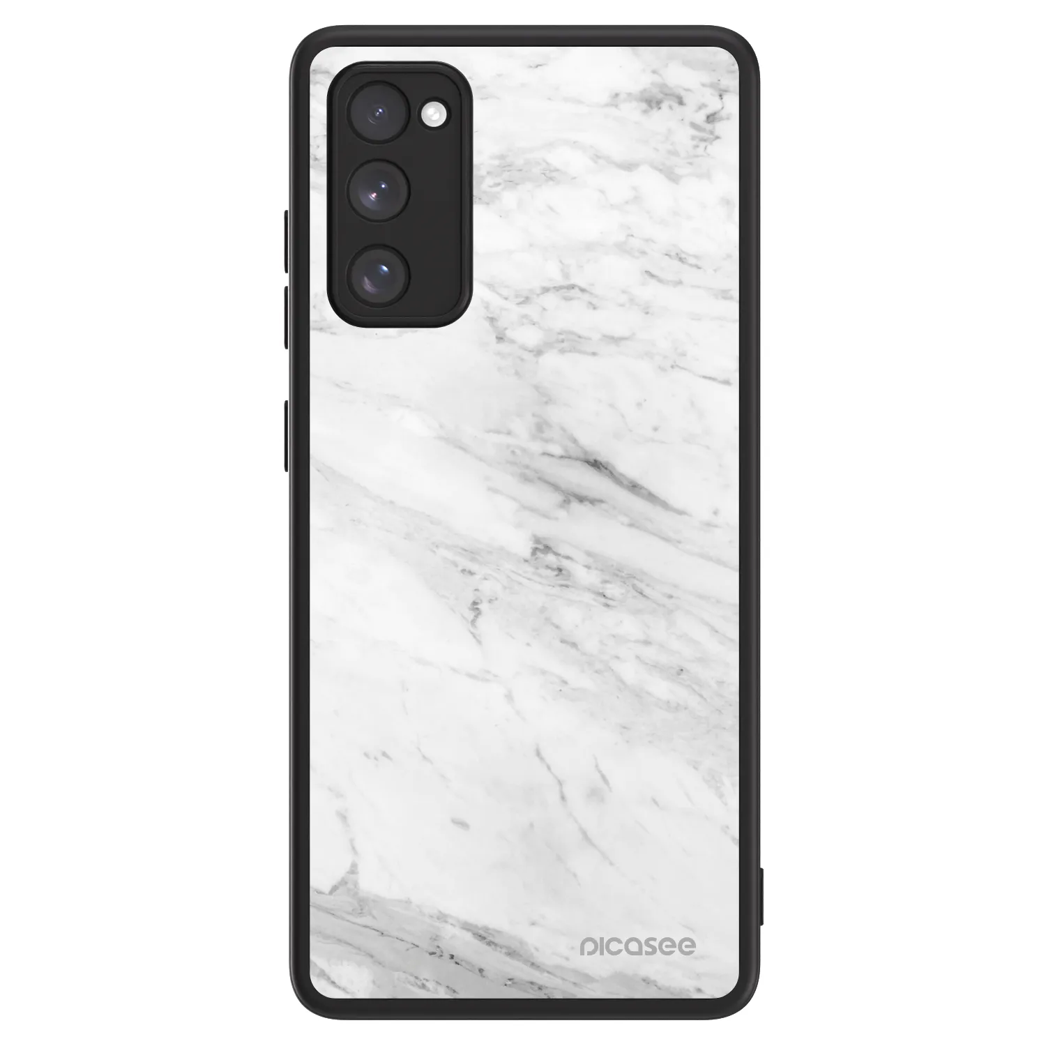 Picasee ULTIMATE CASE PowerShare pro Samsung Galaxy S20 FE - White marble