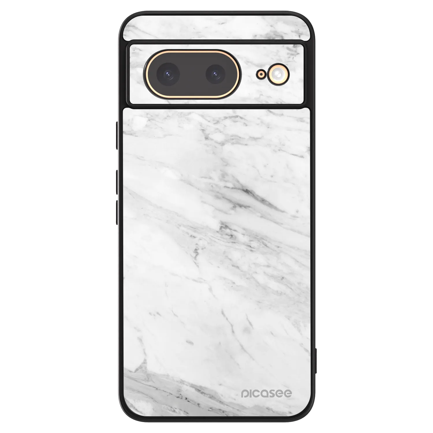 Picasee ULTIMATE CASE pro Google Pixel 8 - White marble