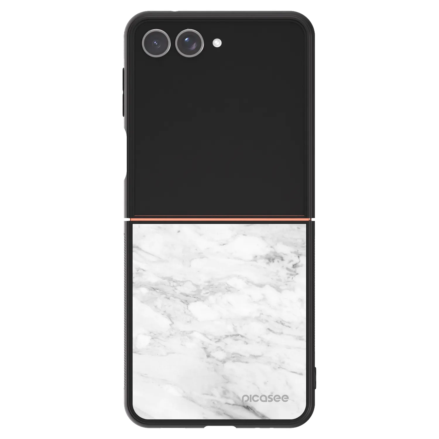 Picasee ULTIMATE CASE pro Samsung Galaxy Z Flip7 5G - White marble
