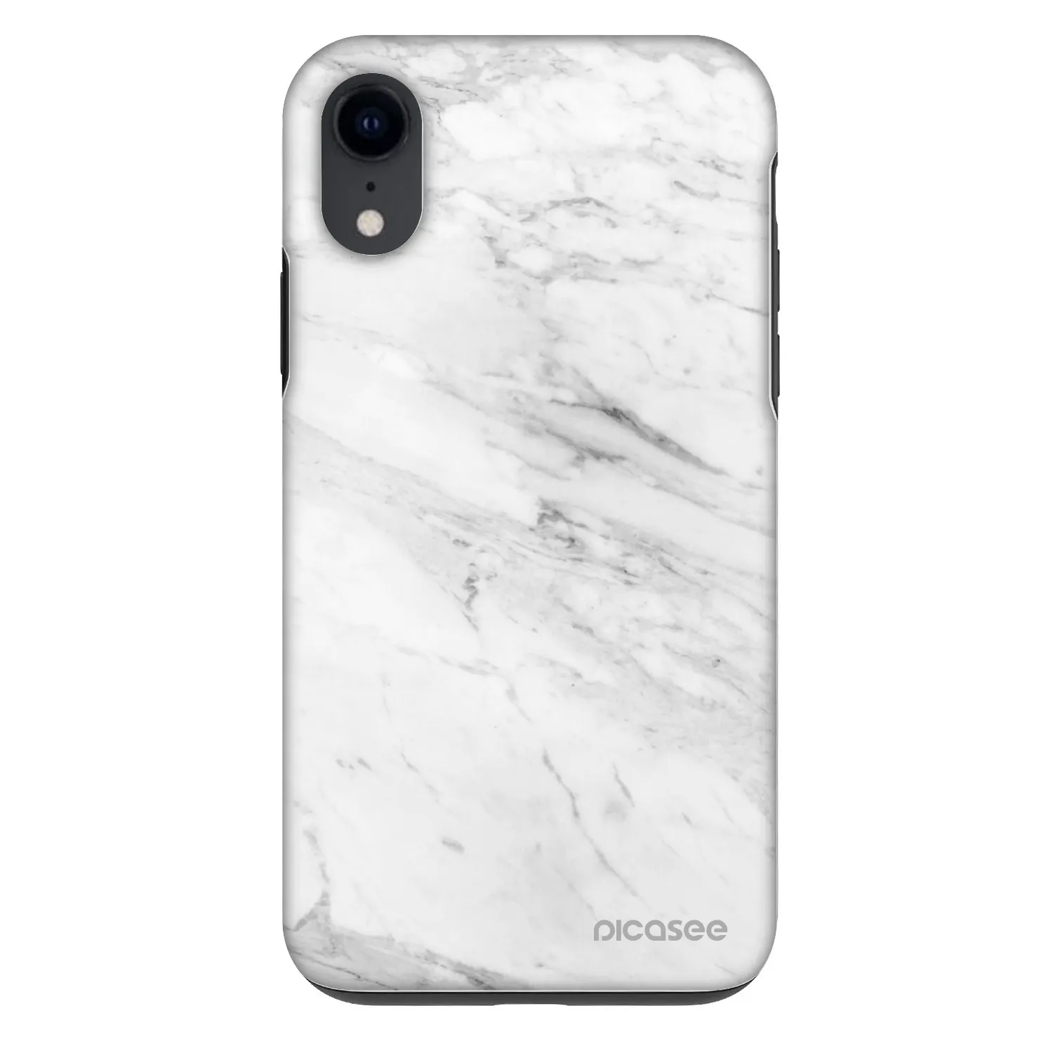 Picasee Fashion Case pre Apple iPhone XR - White marble