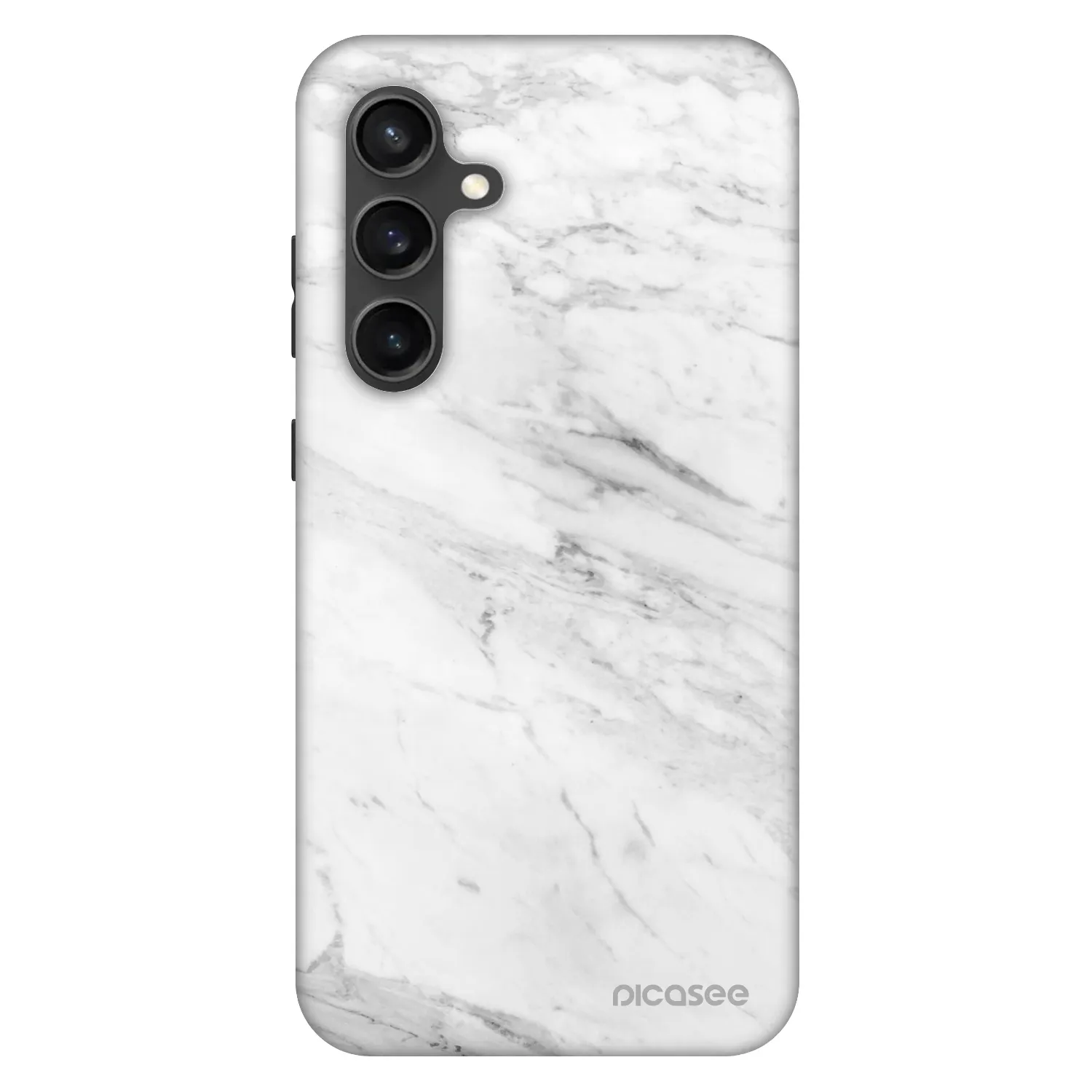 Picasee Fashion Case pre Samsung Galaxy S24 FE S721B - White marble