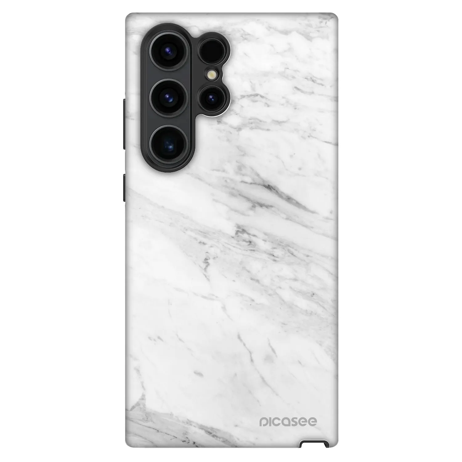 Picasee Fashion Case pre Samsung Galaxy S23 Ultra 5G - White marble