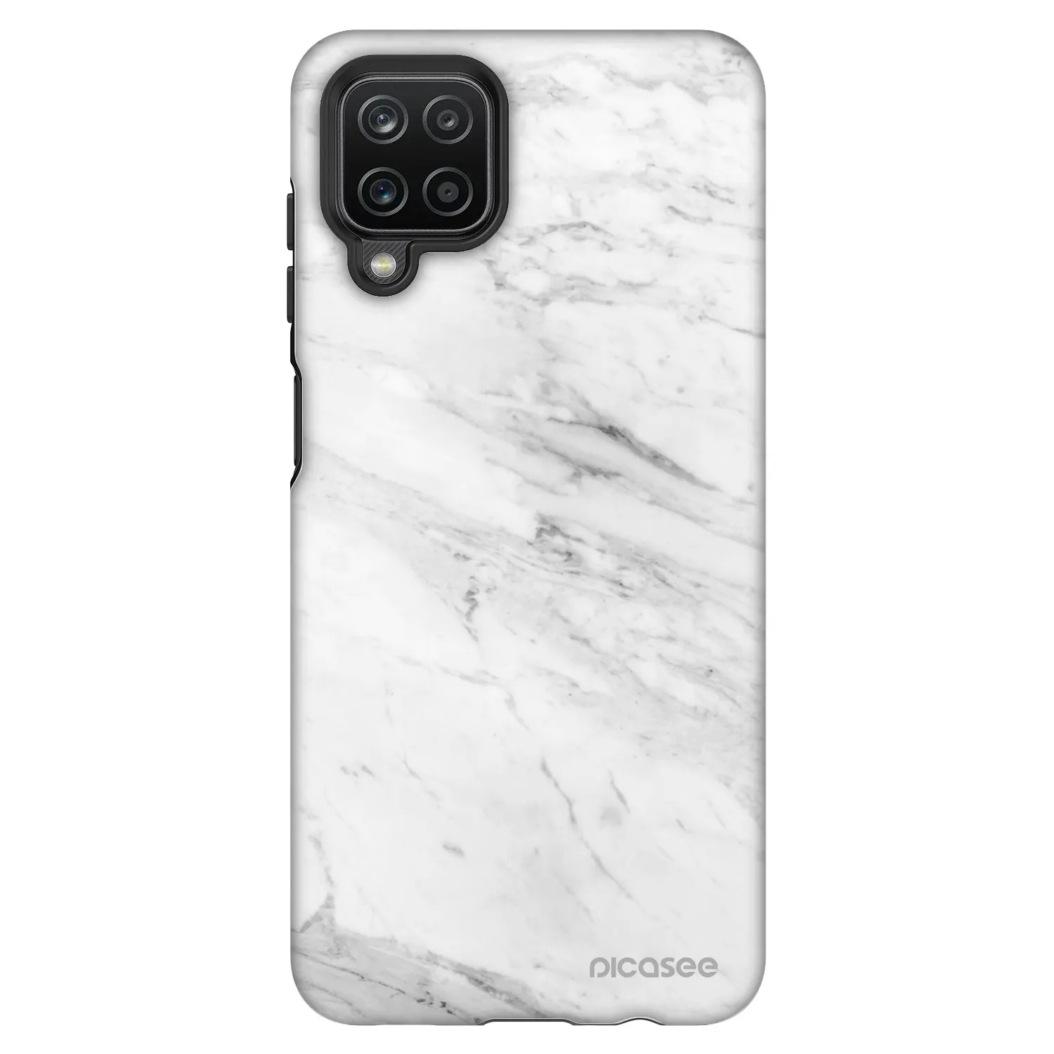 Fashion Case pre Samsung Galaxy A12 A125F - White marble