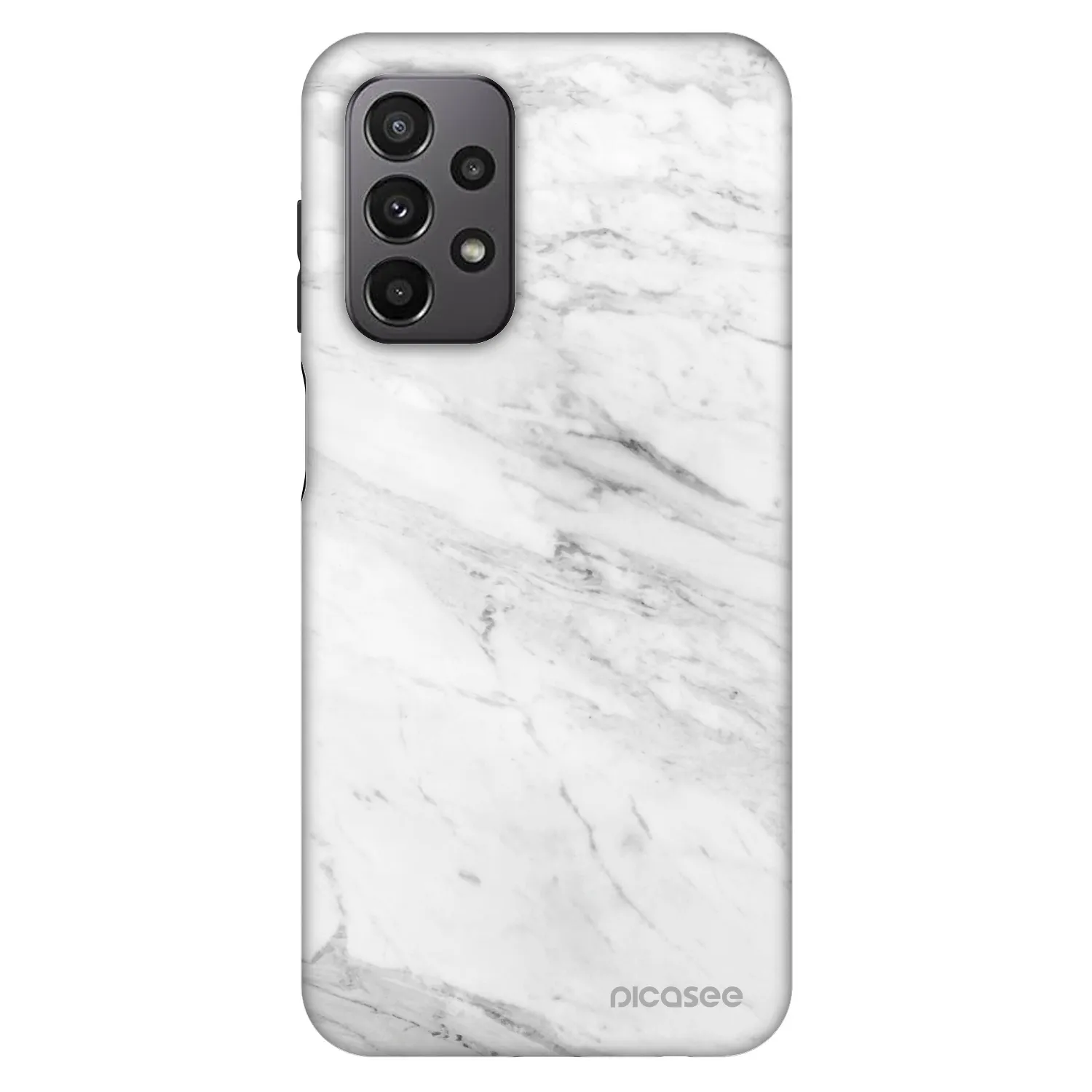 Picasee Fashion Case pre Samsung Galaxy A23 A235F 4G - White marble
