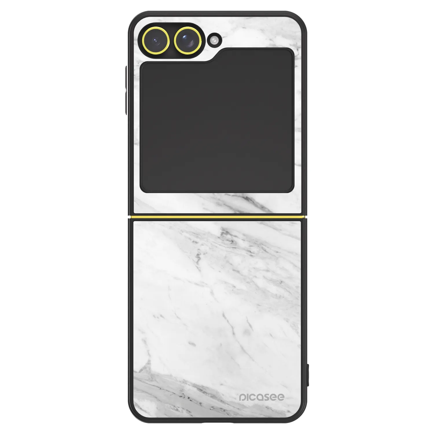 Picasee ULTIMATE CASE pro Samsung Galaxy Z Flip7 FE 5G - White marble