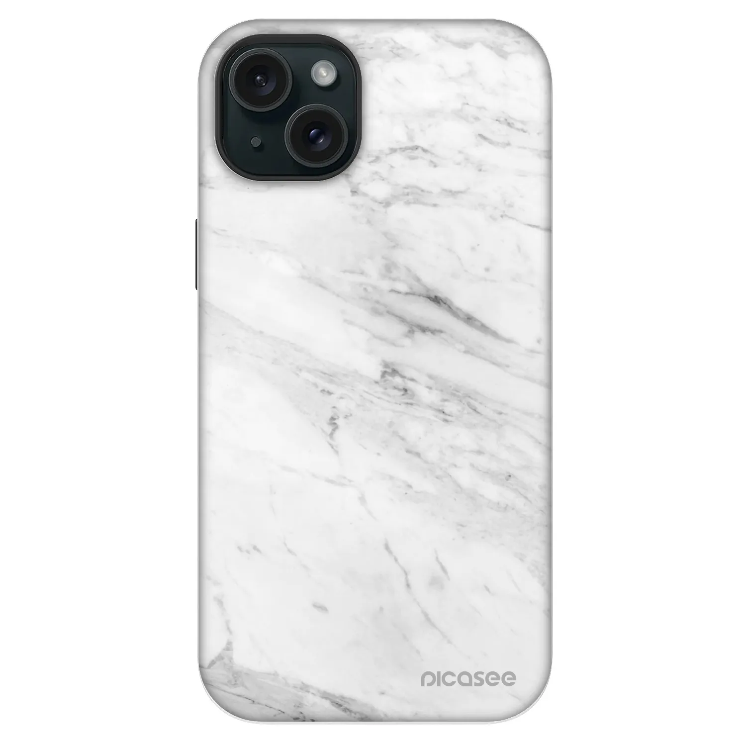 Picasee Fashion Case MagSafe pre Apple iPhone 14 Plus - White marble