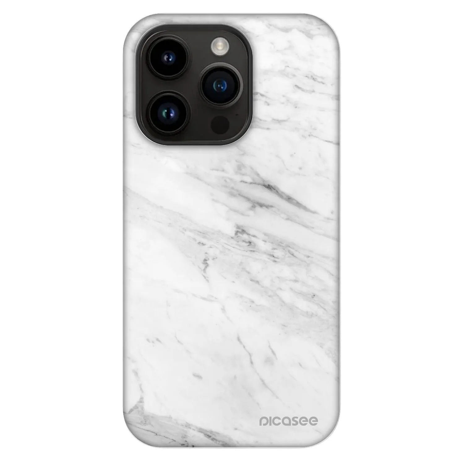 Picasee Fashion Case MagSafe pre Apple iPhone 14 Pro - White marble