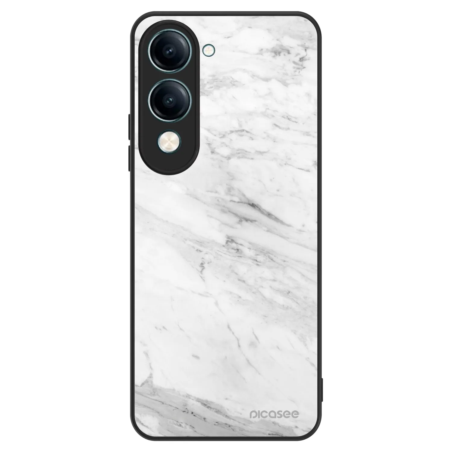 Picasee ULTIMATE CASE pro Vivo Y29s 5G - White marble