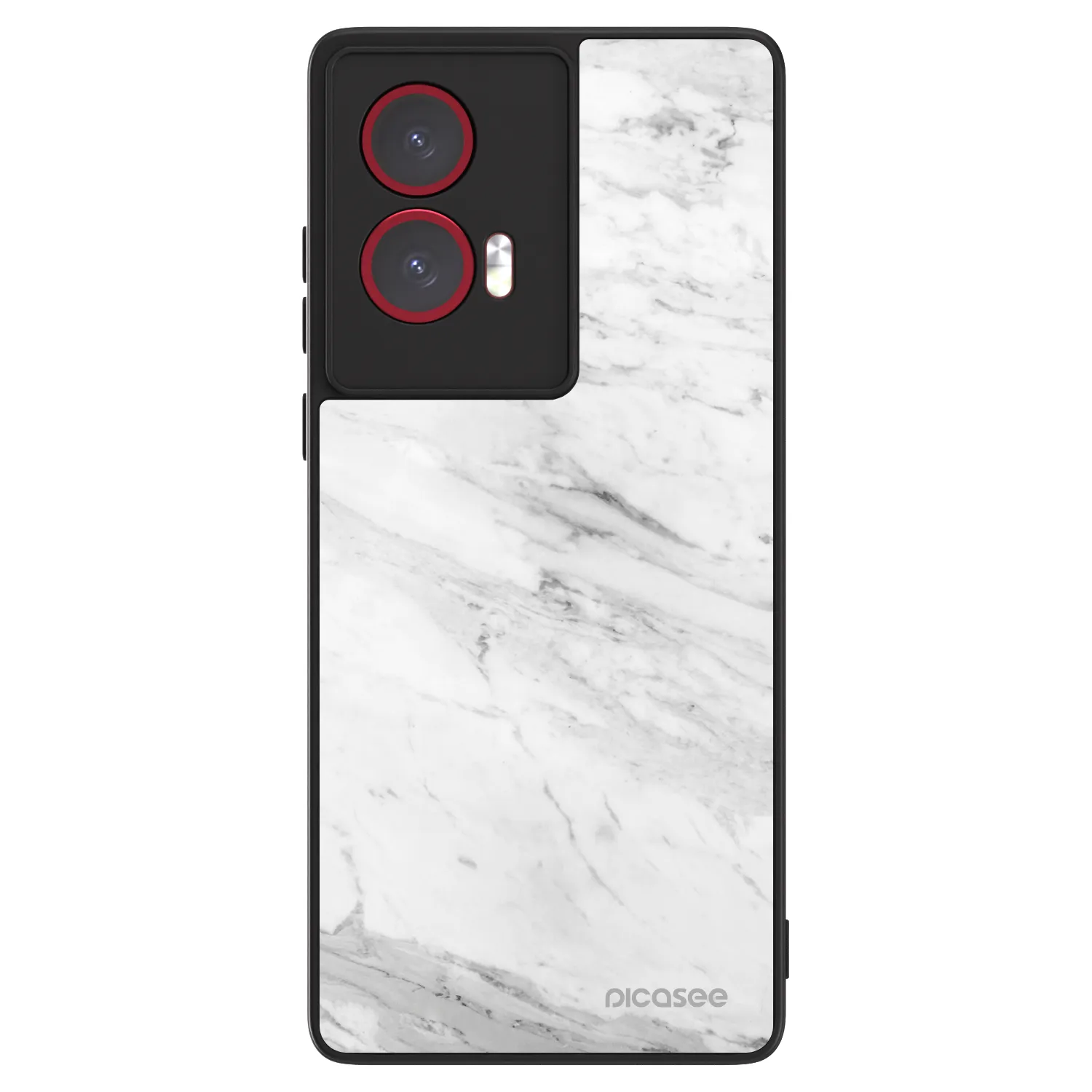 ULTIMATE CASE pro Motorola Edge 50 Fusion - White marble