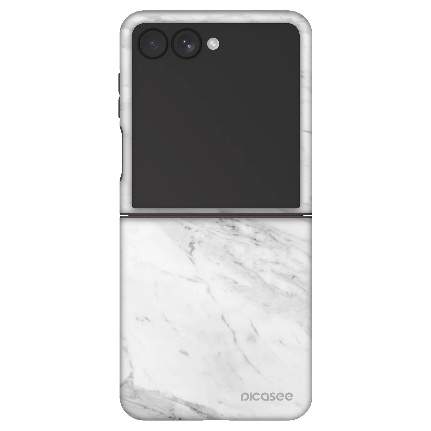 Picasee Fashion Case pre Samsung Galaxy Z Flip7 5G - White marble