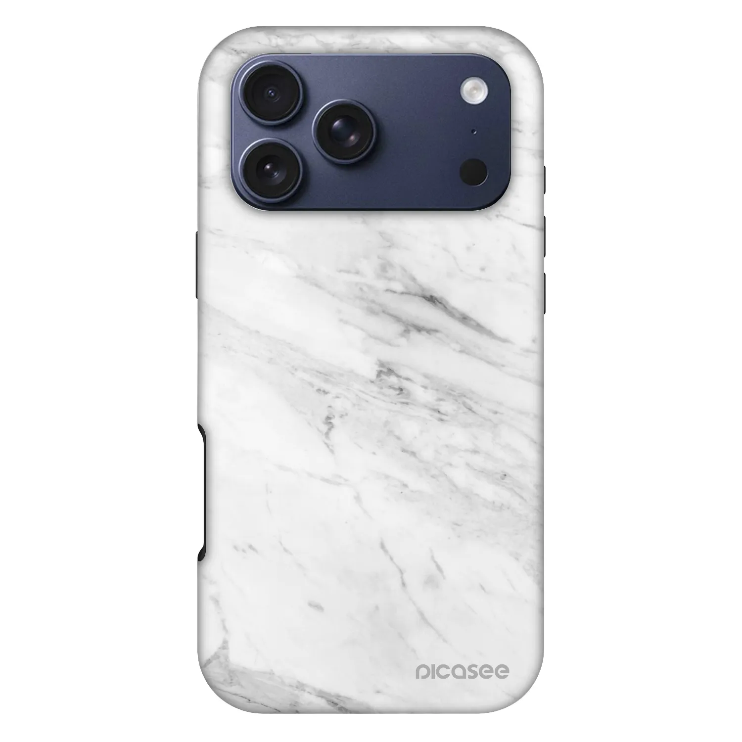 Picasee Fashion Case MagSafe pre Apple iPhone 18 Pro Max - White marble