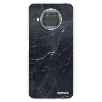 Picasee silikónový prehľadný obal pre Xiaomi Mi 10T Lite - Black marble