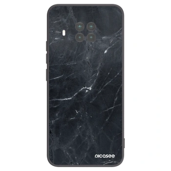 Picasee silikónový čierny obal pre Xiaomi Mi 10T Lite - Black marble