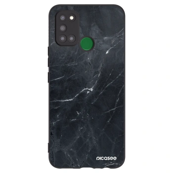 Obal pre Realme 7i - Black marble