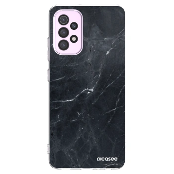 Picasee silikónový prehľadný obal pre Samsung Galaxy A32 5G A326B - Black marble