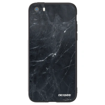 Obal pre Apple iPhone 5/5S/SE - Black marble