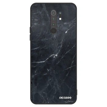 Obal pre Xiaomi Redmi 9 - Black marble