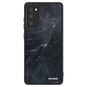 Picasee ULTIMATE CASE pro Samsung Galaxy S20 FE - Black marble