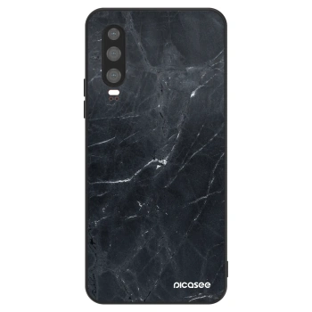 Obal pre Huawei P30 - Black marble