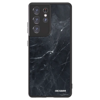 Obal pre Samsung Galaxy S21 Ultra 5G G998B - Black marble