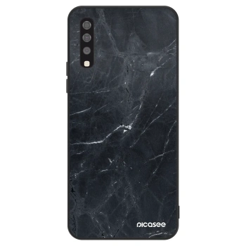 Obal pre Samsung Galaxy A70 A705F - Black marble