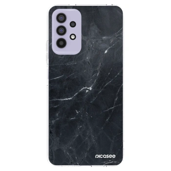 Picasee silikónový prehľadný obal pre Samsung Galaxy A32 4G SM-A325F - Black marble