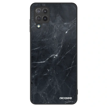 Obal pre Samsung Galaxy M12 M127F - Black marble