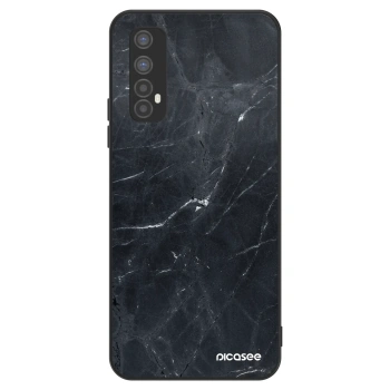 Obal pre Realme 7 - Black marble
