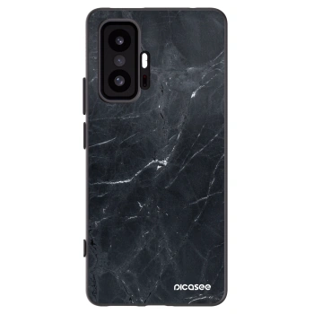 Picasee silikónový čierny obal pre Xiaomi 11T - Black marble