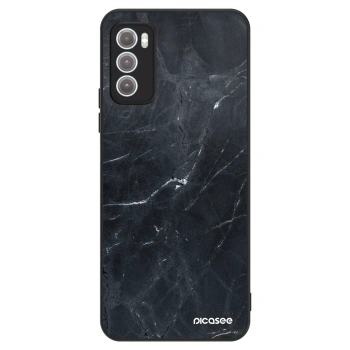 Obal pre Motorola Moto G60 - Black marble