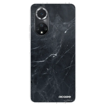 Picasee silikónový prehľadný obal pre Huawei Nova 9 SE - Black marble