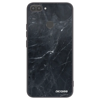 Obal pre Huawei P Smart - Black marble