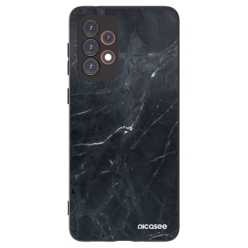 Picasee silikónový čierny obal pre Samsung Galaxy A33 5G A336 - Black marble