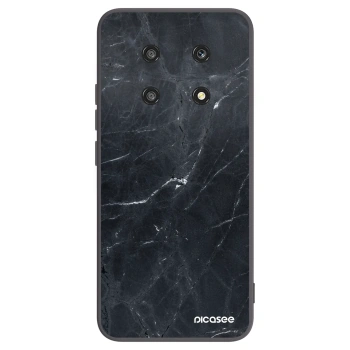 Picasee silikónový čierny obal pre Honor Magic4 Lite 5G - Black marble