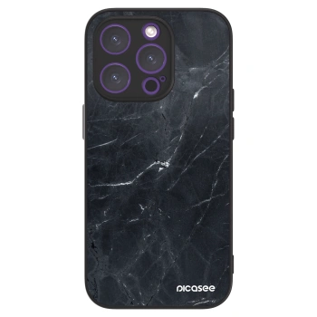 Picasee ULTIMATE CASE pro Apple iPhone 14 Pro - Black marble