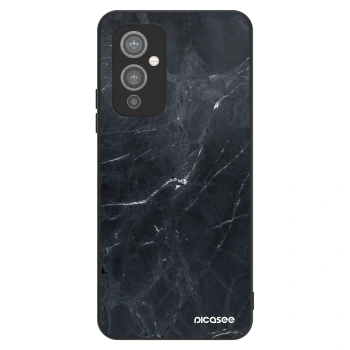 Obal pre OnePlus 9 - Black marble