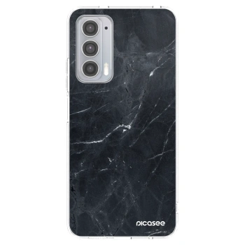 Obal pre Motorola Edge 20 - Black marble