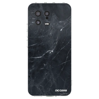 Picasee silikónový prehľadný obal pre Xiaomi 13 - Black marble