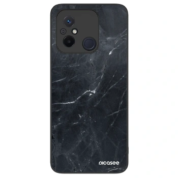 Obal pre Xiaomi Redmi 12C - Black marble