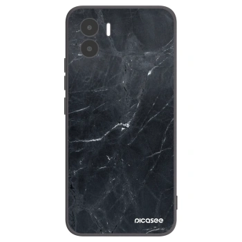 Picasee silikónový čierny obal pre Xiaomi Redmi A2 - Black marble