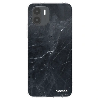 Picasee silikónový prehľadný obal pre Xiaomi Redmi A2 - Black marble