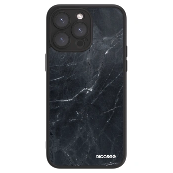 Picasee ULTIMATE CASE pro Apple iPhone 15 Pro Max - Black marble