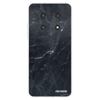 Picasee silikónový prehľadný obal pre Honor Magic4 Lite 5G - Black marble