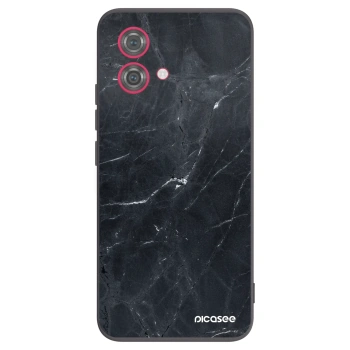 Obal pre Motorola Moto G84 5G - Black marble