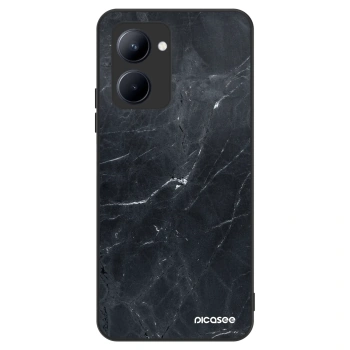 Obal pre Realme C33 (2023) - Black marble