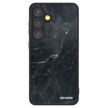 Picasee ULTIMATE CASE PowerShare pro Samsung Galaxy S24 S921B 5G - Black marble