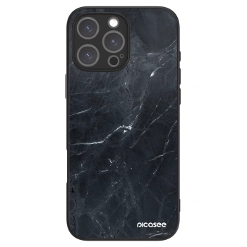 Picasee ULTIMATE CASE pro Apple iPhone 16 Pro Max - Black marble