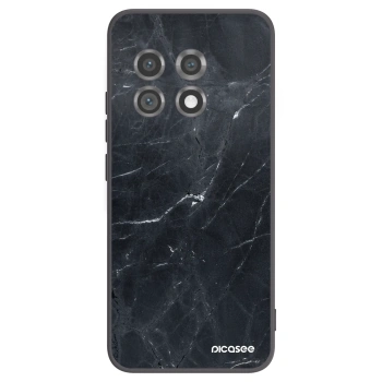 Picasee silikónový čierny obal pre OnePlus 11 5G - Black marble
