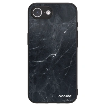 Picasee ULTIMATE CASE pro Apple iPhone 16e - Black marble